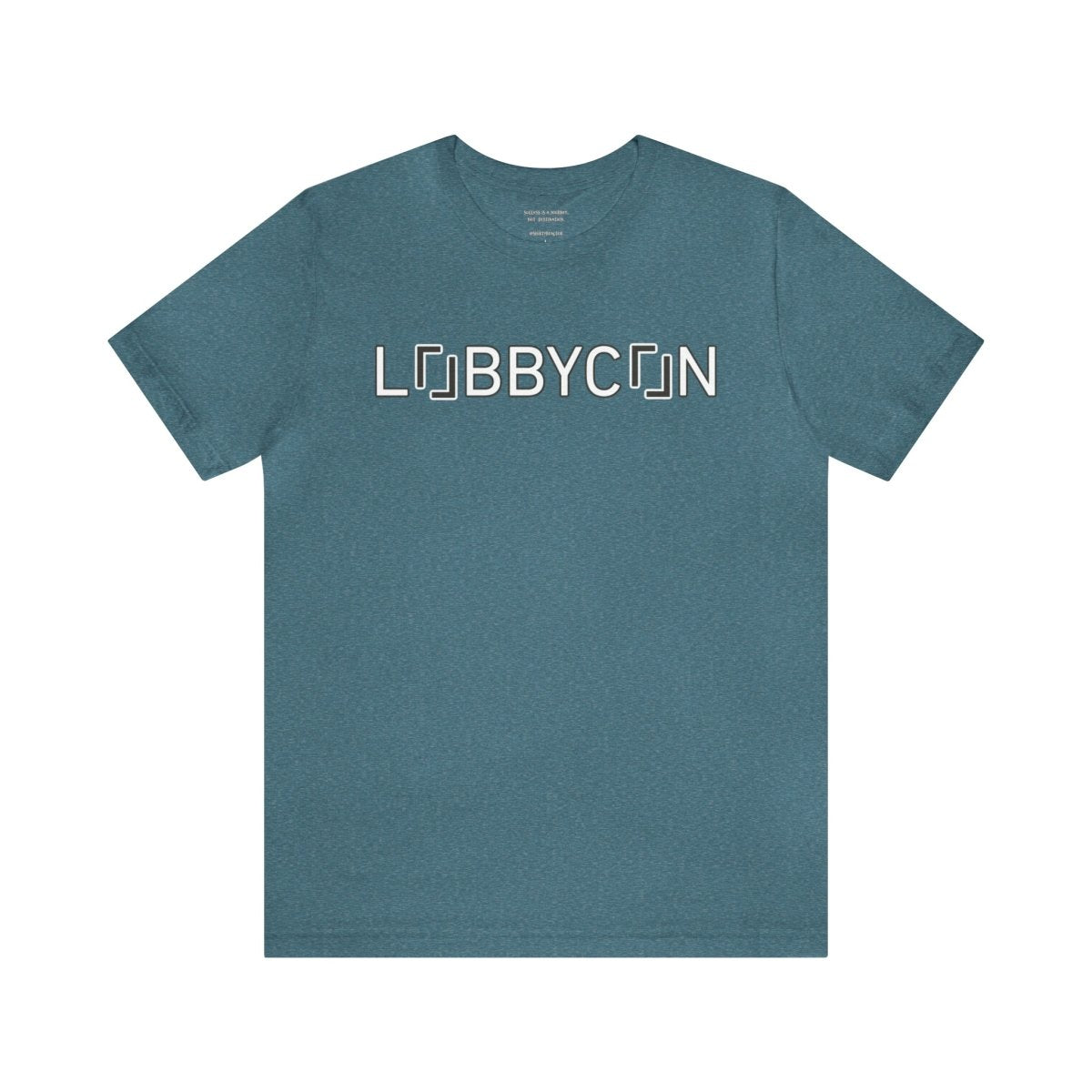 REAL LobbyCon Black Logo - T-Shirt | ShirtyAgents