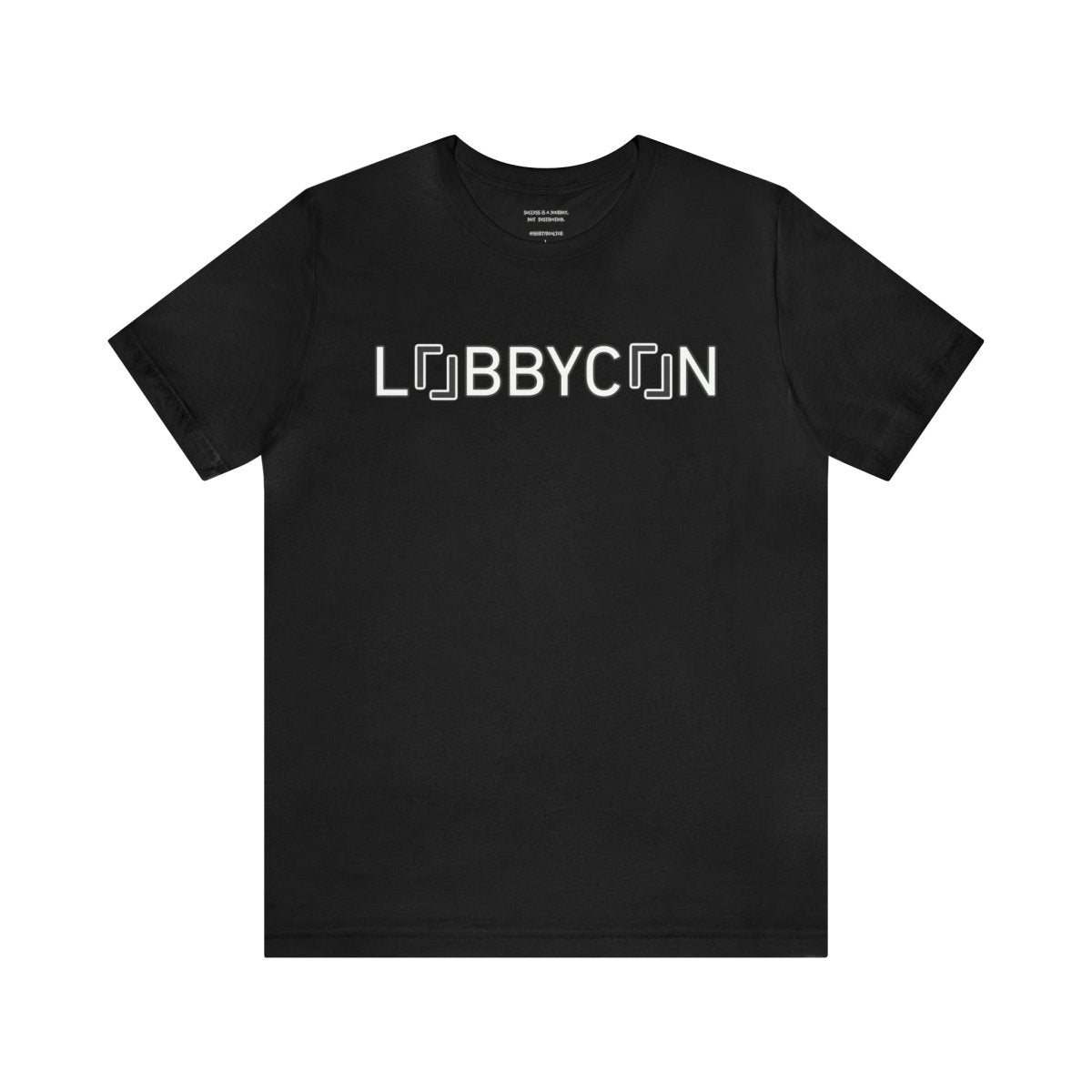 REAL LobbyCon Black Logo - T-Shirt | ShirtyAgents