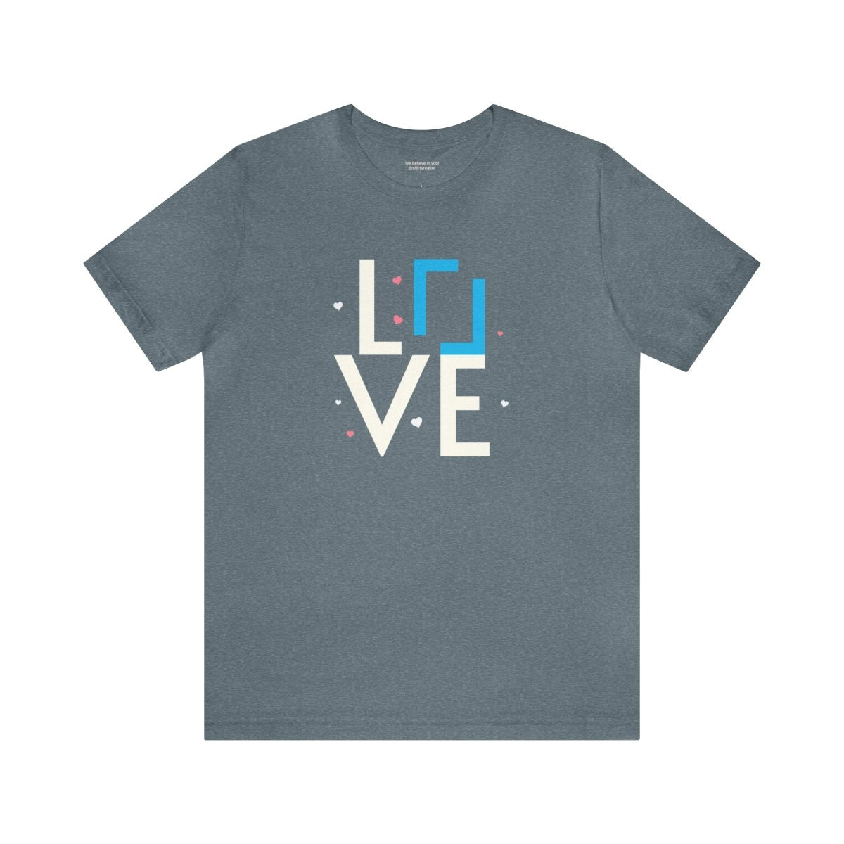 REAL Love Blue - T-Shirt | ShirtyAgents