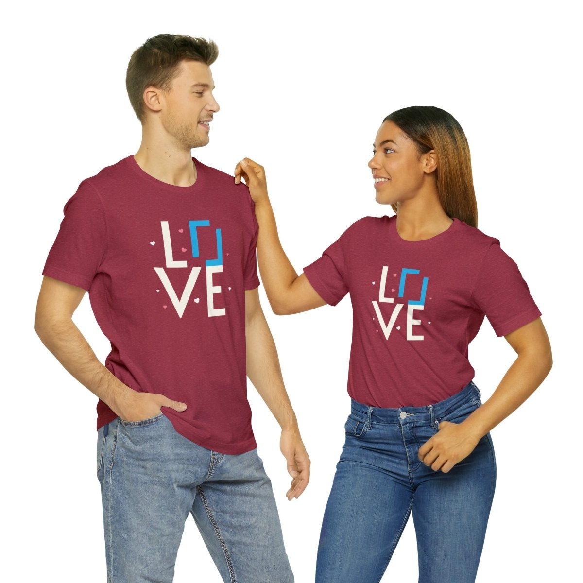 REAL Love Blue - T-Shirt | ShirtyAgents