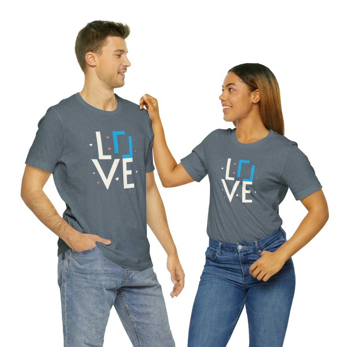 REAL Love Blue - T-Shirt | ShirtyAgents
