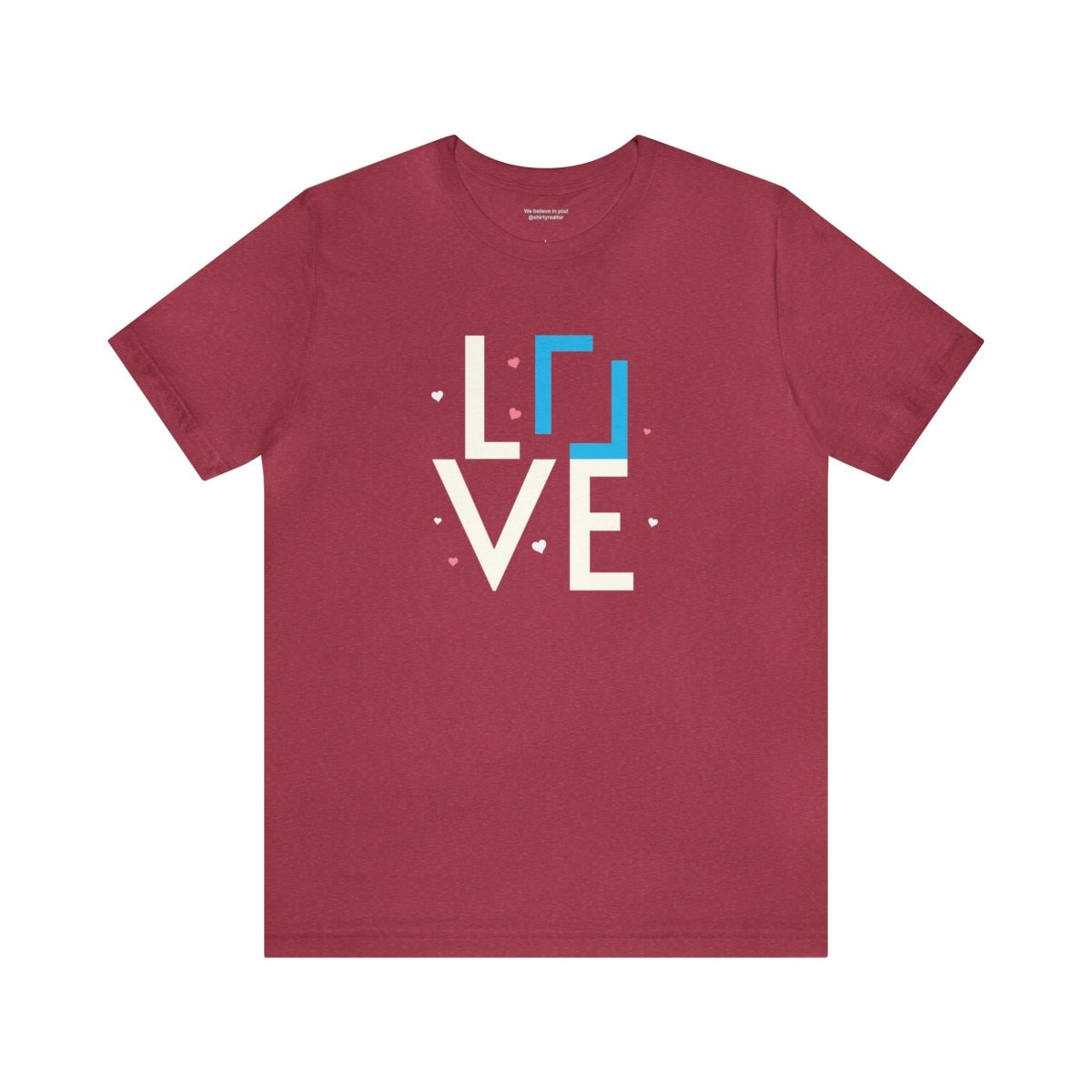 REAL Love Blue - T-Shirt | ShirtyAgents