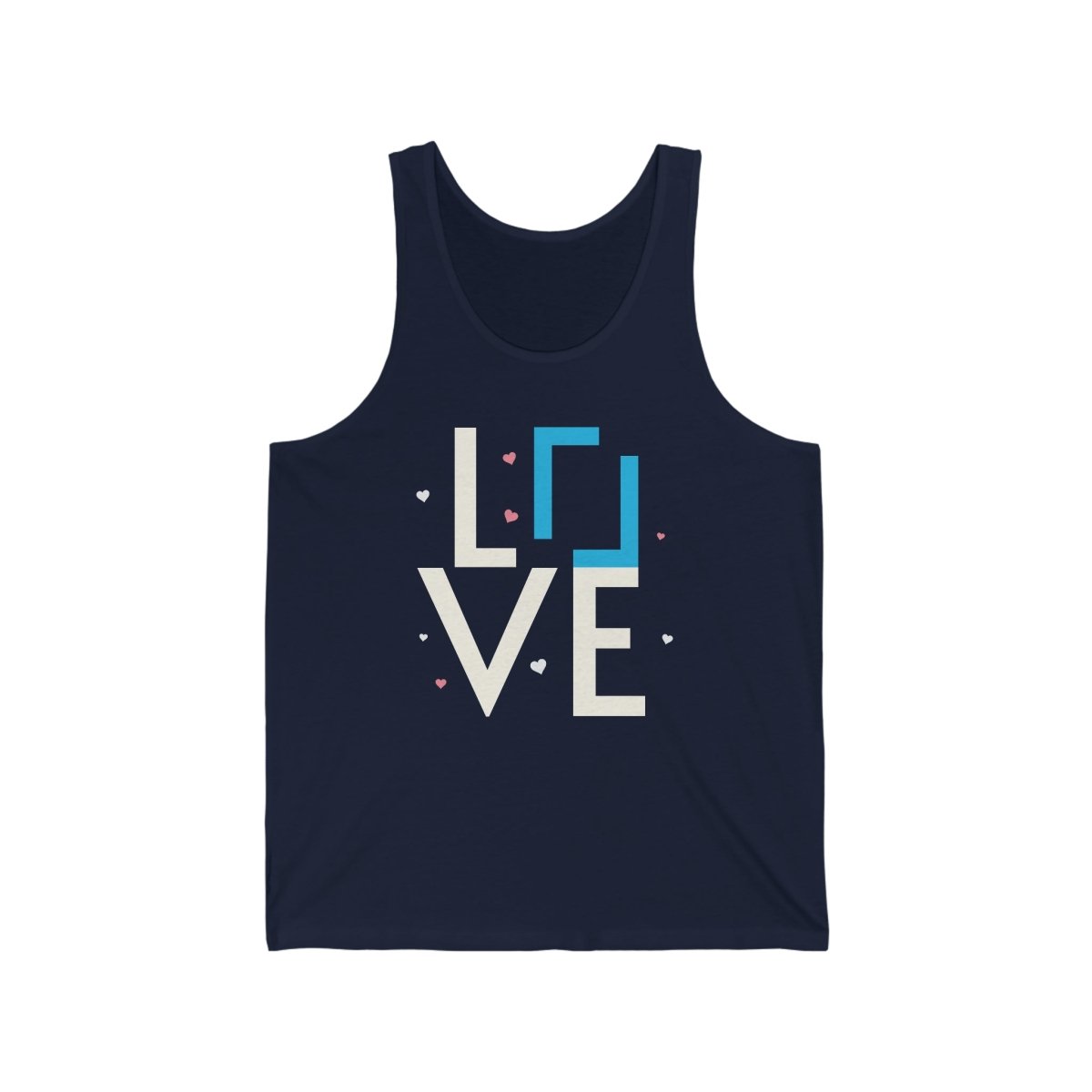REAL Love Blue Tank - Tank Top | ShirtyAgents