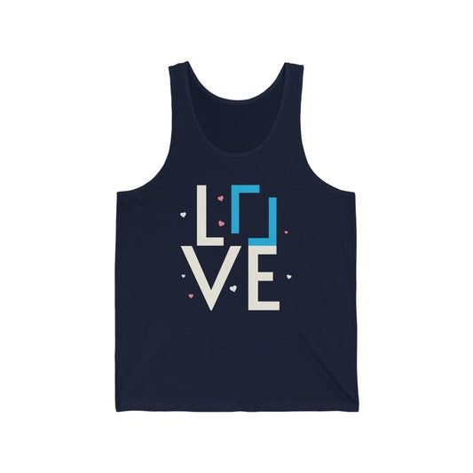 REAL Love Blue Tank - Tank Top | ShirtyAgents