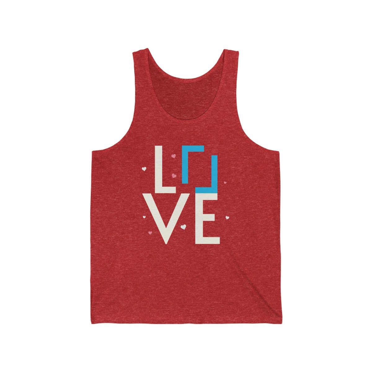 REAL Love Blue Tank - Tank Top | ShirtyAgents