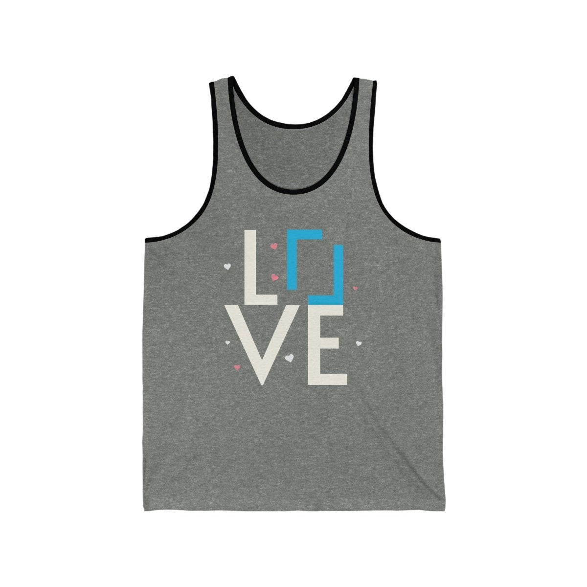 REAL Love Blue Tank - Tank Top | ShirtyAgents