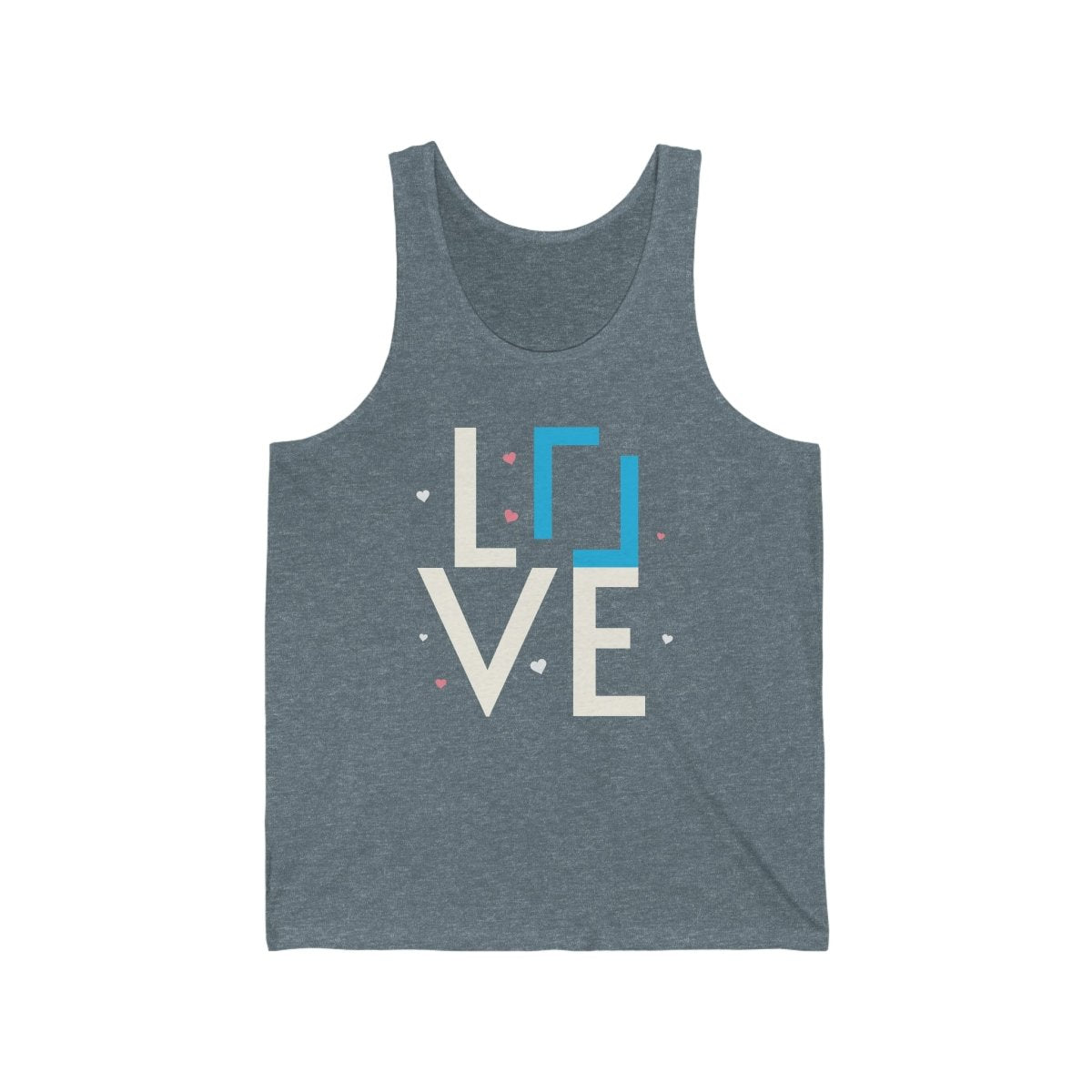 REAL Love Blue Tank - Tank Top | ShirtyAgents