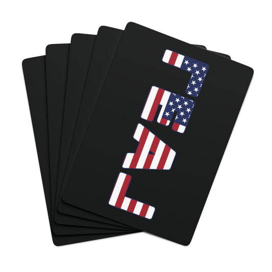 REAL Patriotic American Flag Card Deck - Paper products | ShirtyAgents