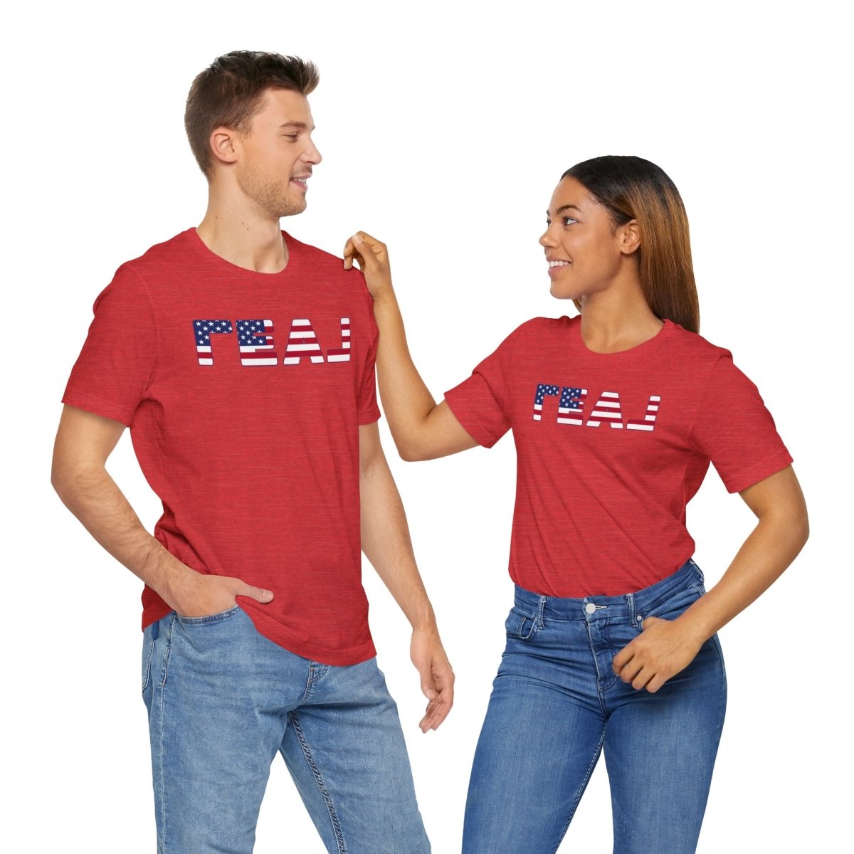 REAL Patriotic American Flag - T-Shirt | ShirtyAgents