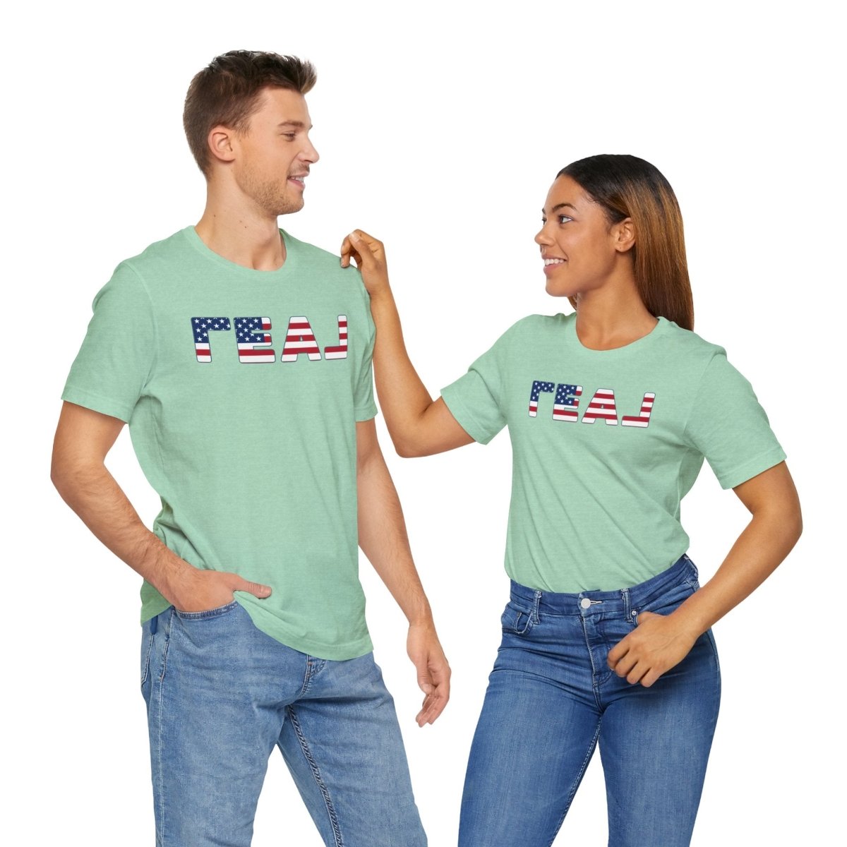 REAL Patriotic American Flag - T-Shirt | ShirtyAgents