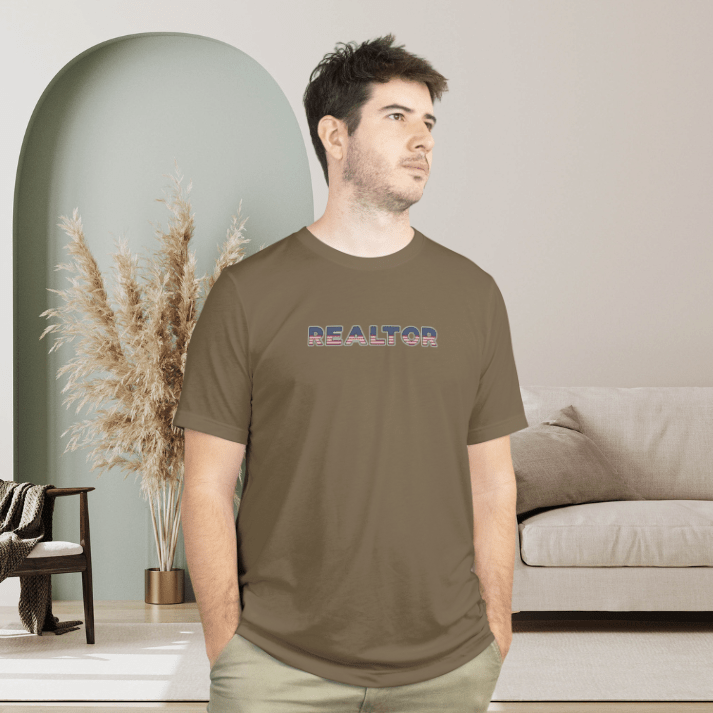 Realtor Americana Tshirt - T-Shirt | ShirtyAgents