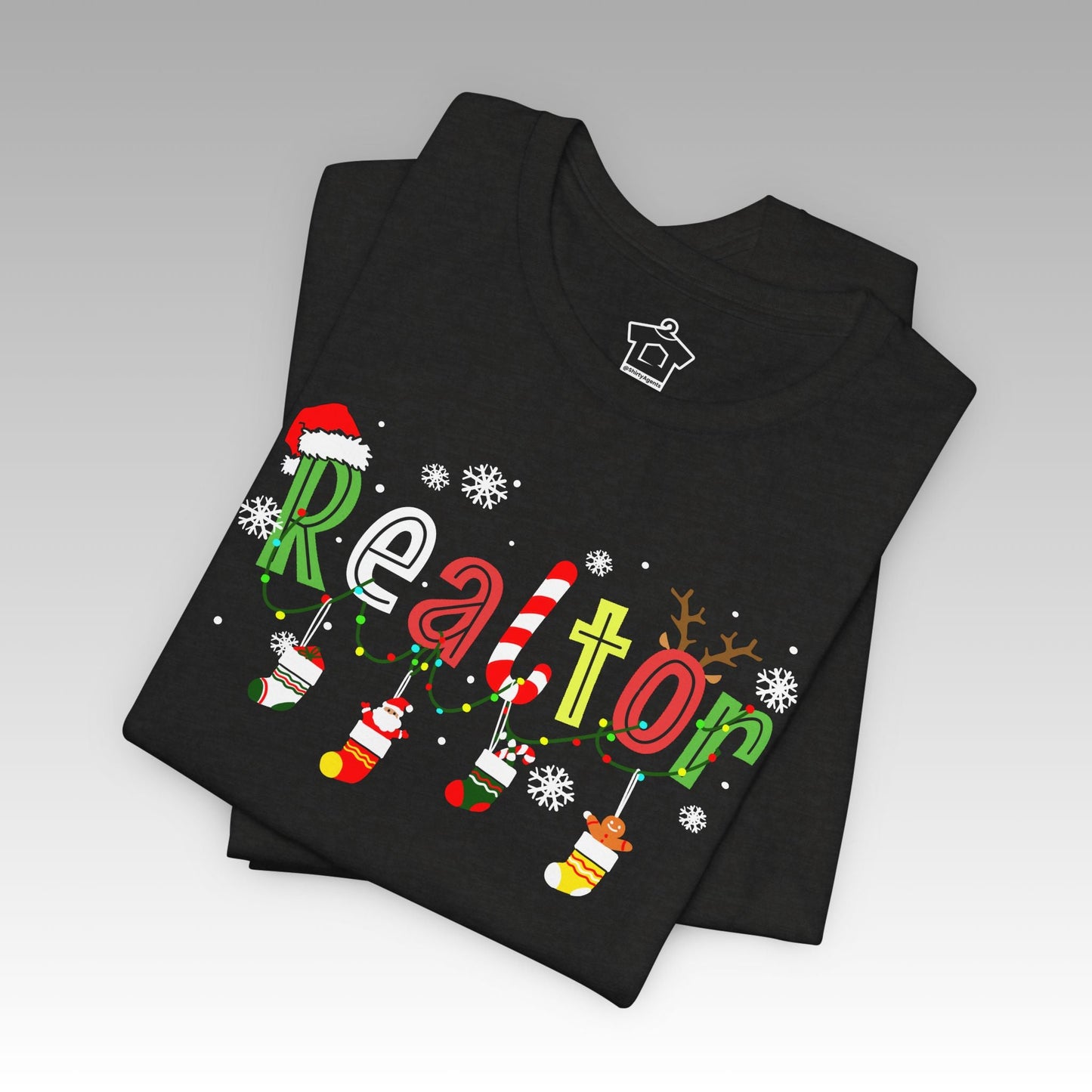 Realtor Christmas Tee - T-Shirt | ShirtyAgents