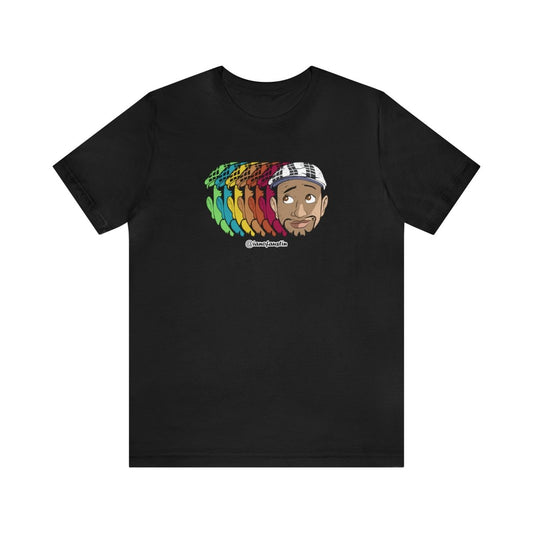 Retro Repeat Head Logo #ianofaustin - T-Shirt | ShirtyAgents