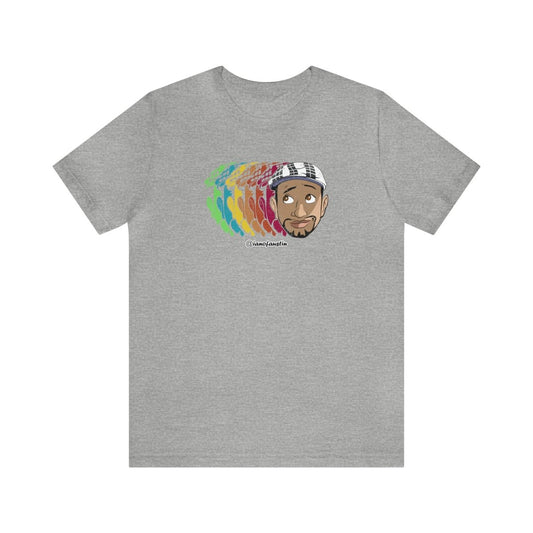 Retro Repeat Head Logo #ianofaustin - T-Shirt | ShirtyAgents