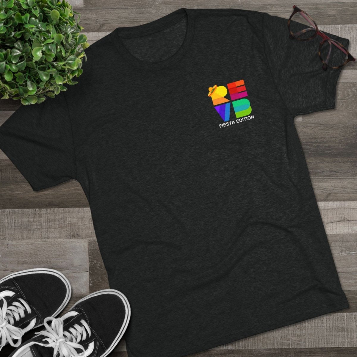 REVB Cubed Fiesta Edition Tri - Blend Tee - T-Shirt | ShirtyAgents