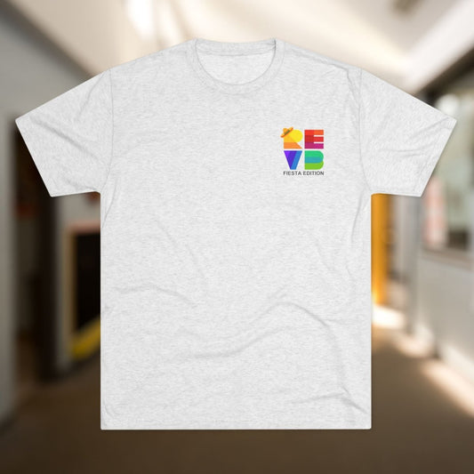 REVB Cubed Fiesta Edition Tri - Blend Tee - T-Shirt | ShirtyAgents