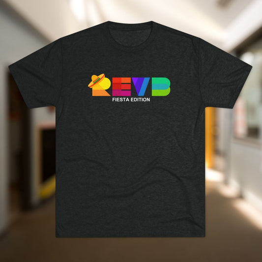 REVB Sombrero Fiesta Edition Tri - Blend Tee - T-Shirt | ShirtyAgents