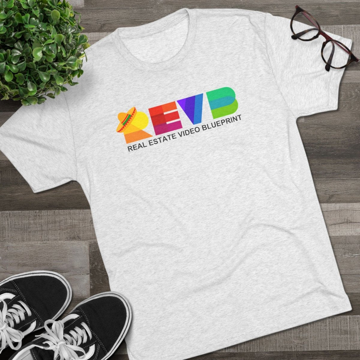 REVB Sombrero Tri - Blend Tee - T-Shirt | ShirtyAgents