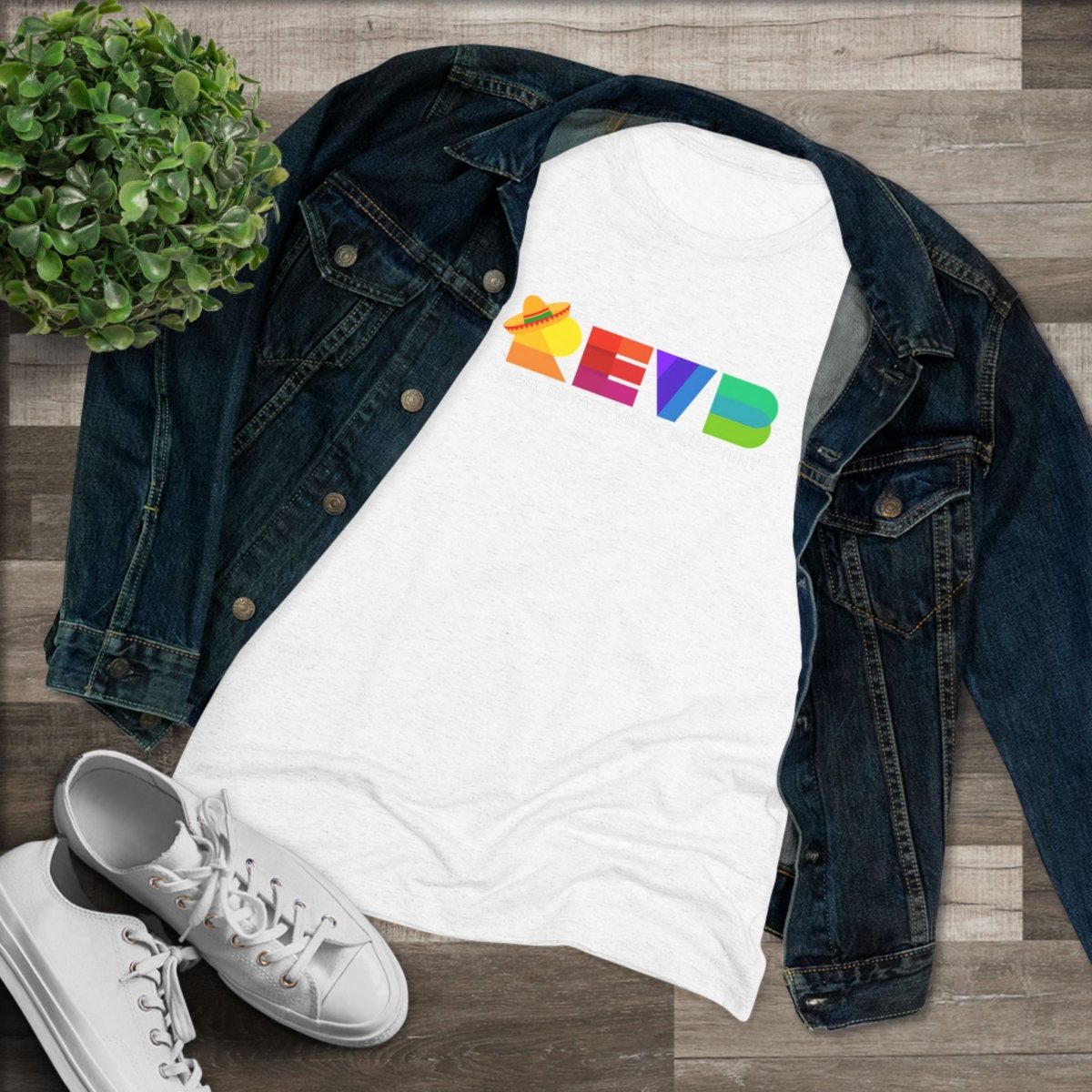 REVB Sombrero Women's Triblend Tee - T-Shirt | ShirtyAgents