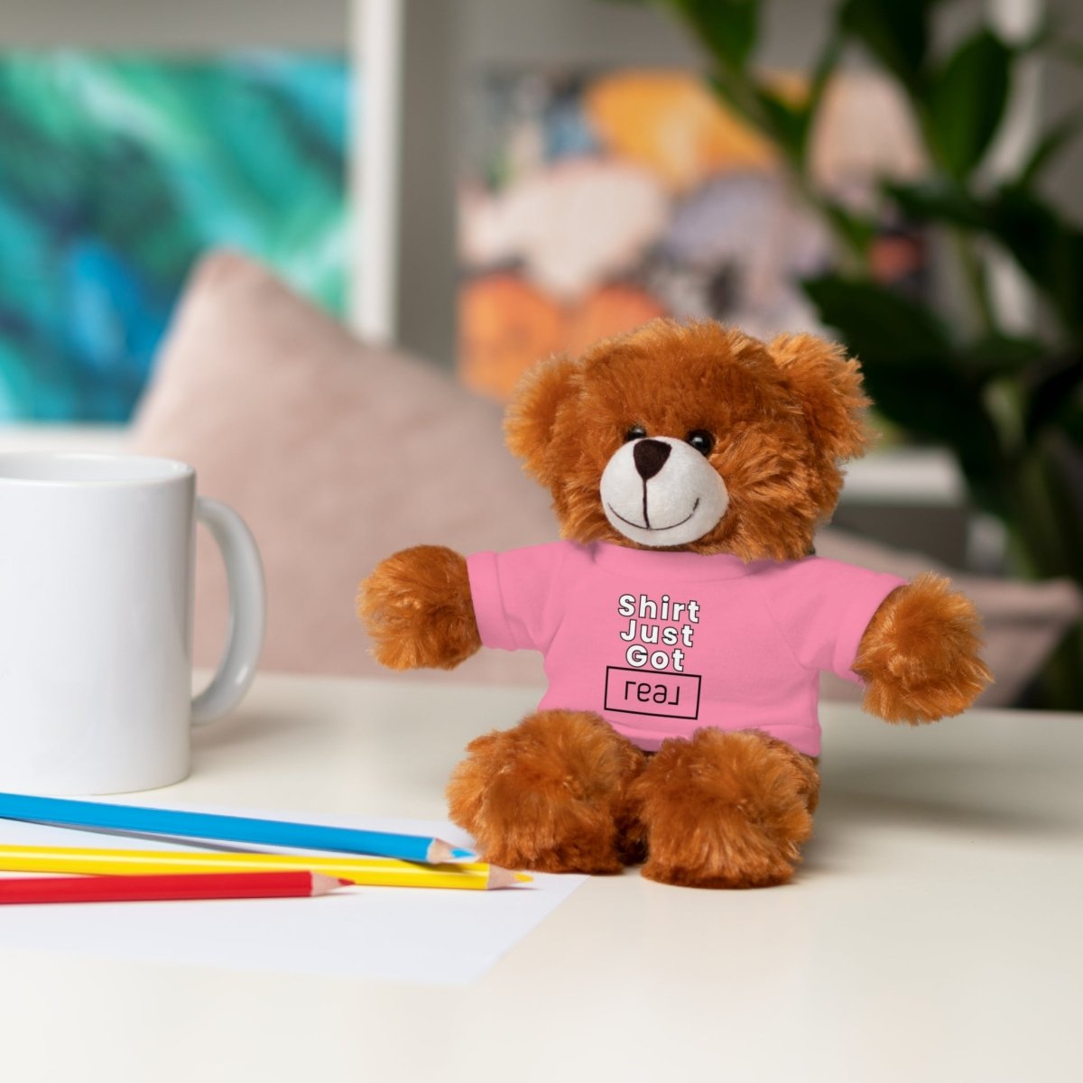 Shirt Just Got REAL – Plush Animal with Mini Realtor Tee - Accessories | ShirtyAgents