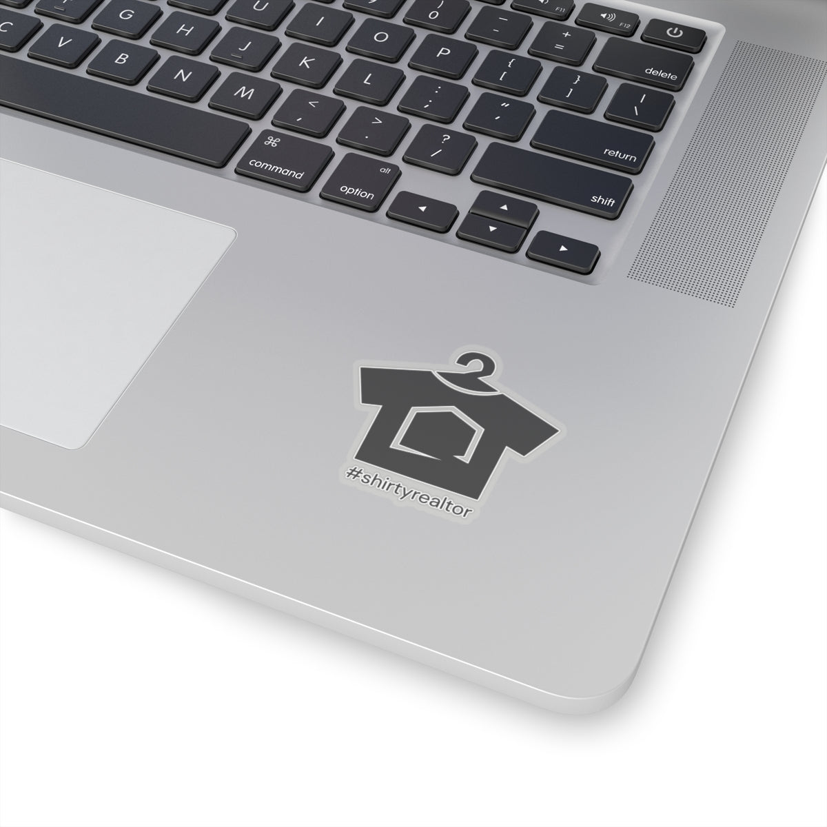 ShirtyRealtor Logo Sticker (Black) - Paper products | ShirtyAgents