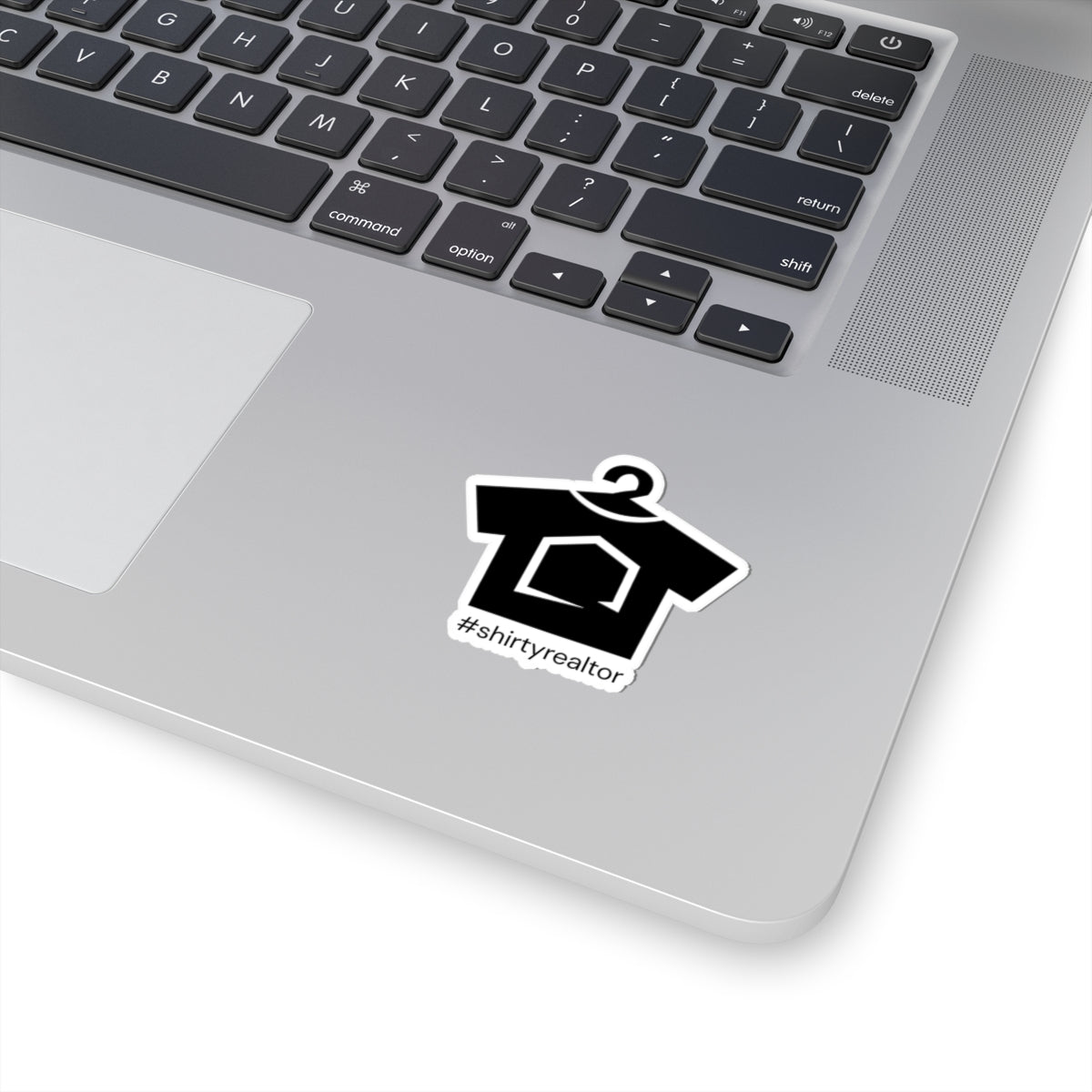 ShirtyRealtor Logo Sticker (Black) - Paper products | ShirtyAgents