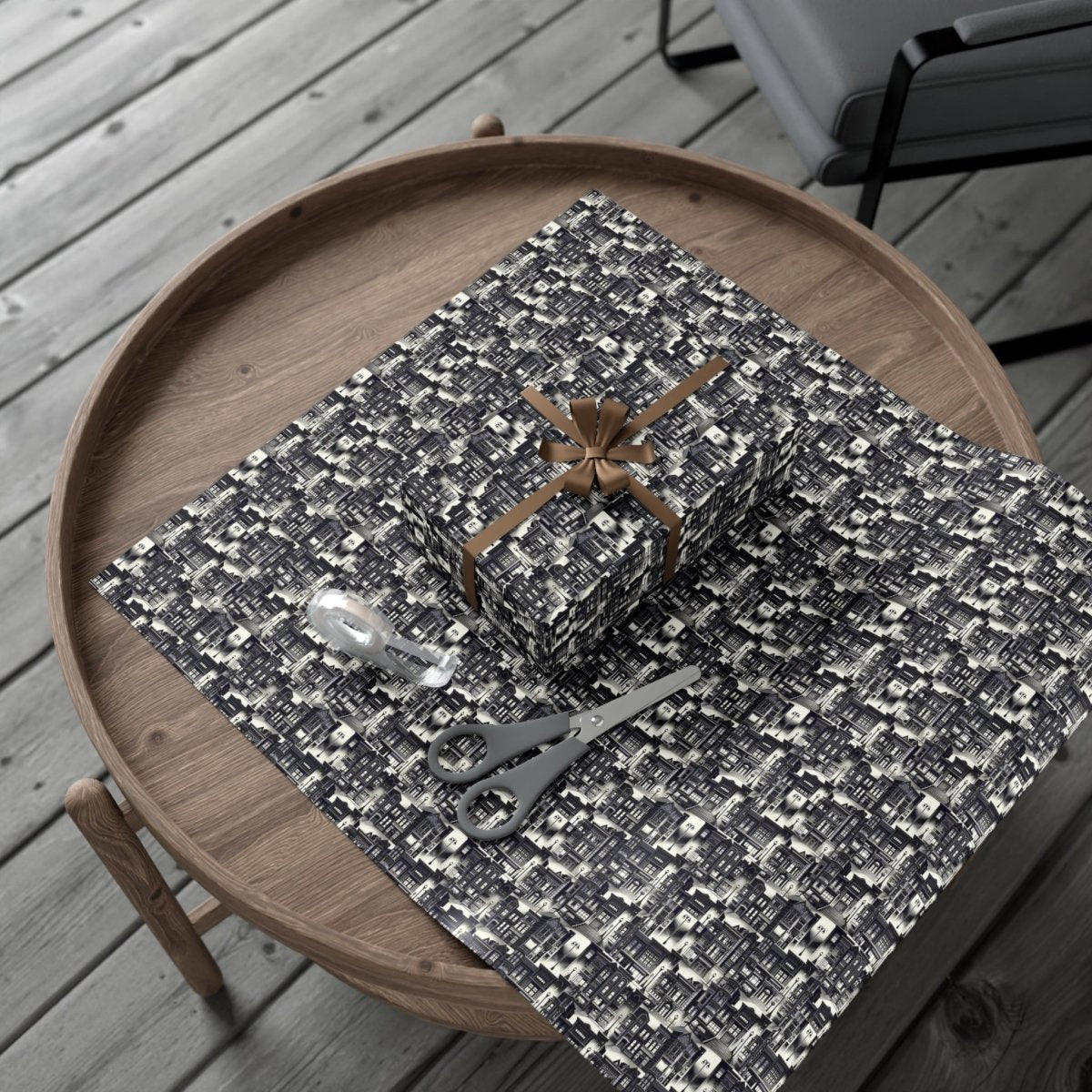Sin City Style Neighborhood Gift Wrap - Home Decor | ShirtyAgents