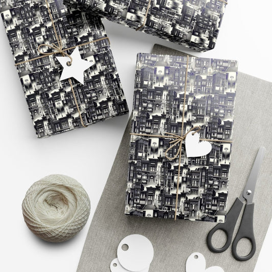 Sin City Style Neighborhood Gift Wrap - Home Decor | ShirtyAgents
