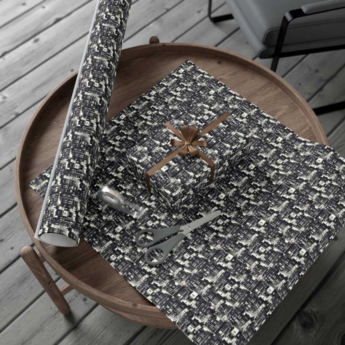Sin City Style Neighborhood Gift Wrap - Home Decor | ShirtyAgents