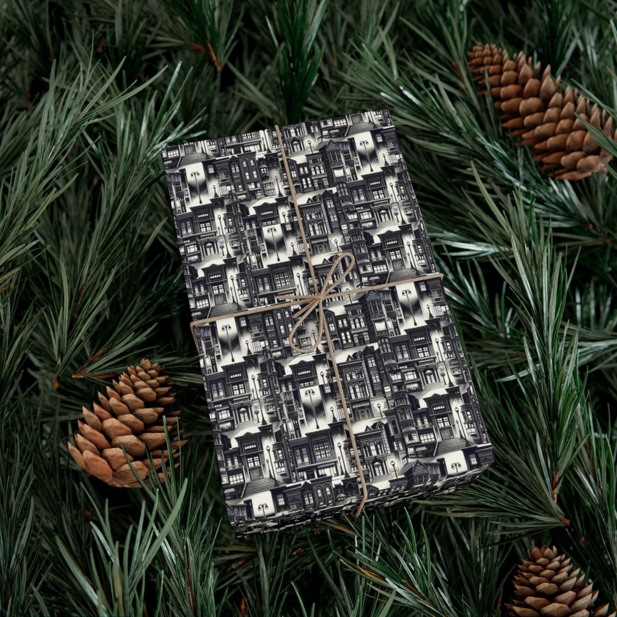 Sin City Style Neighborhood Gift Wrap - Home Decor | ShirtyAgents