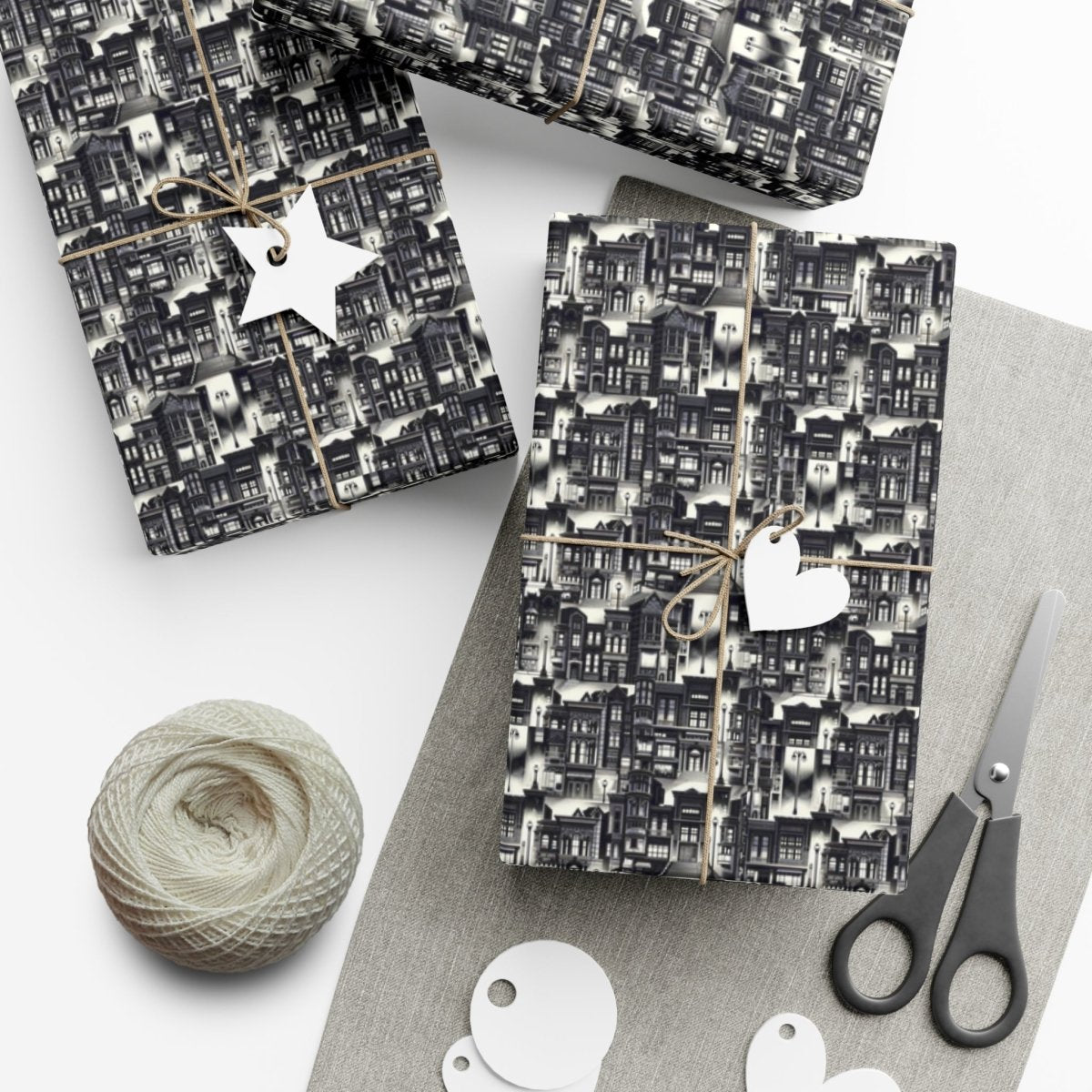 Sin City Style Neighborhood Gift Wrap - Home Decor | ShirtyAgents