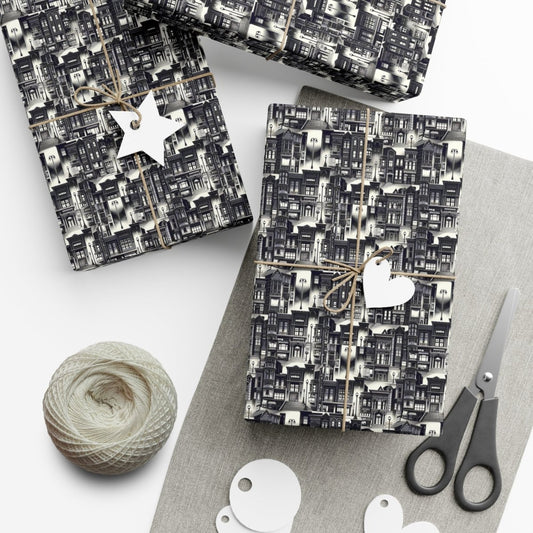 Sin City Style Neighborhood Gift Wrap - Home Decor | ShirtyAgents