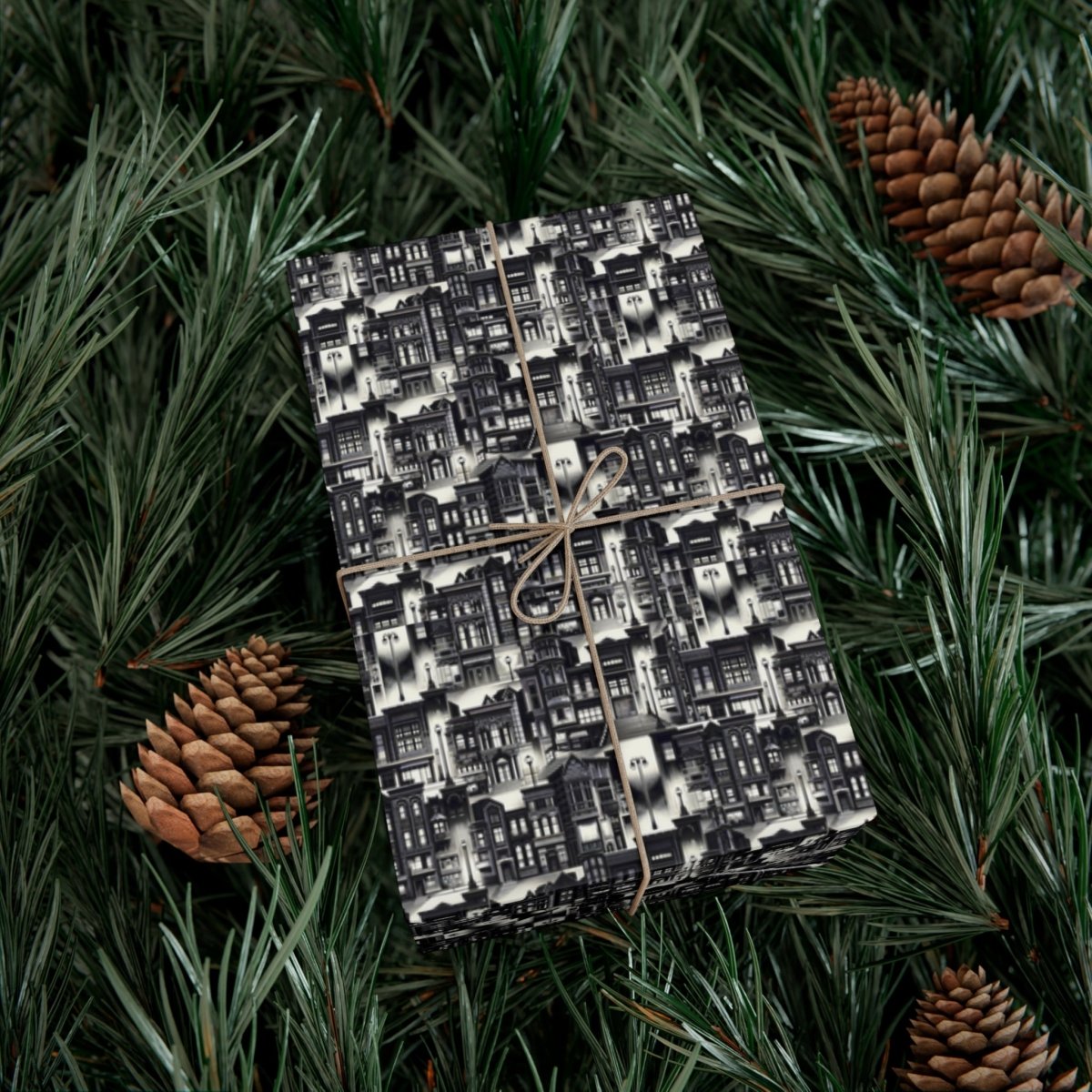Sin City Style Neighborhood Gift Wrap - Home Decor | ShirtyAgents