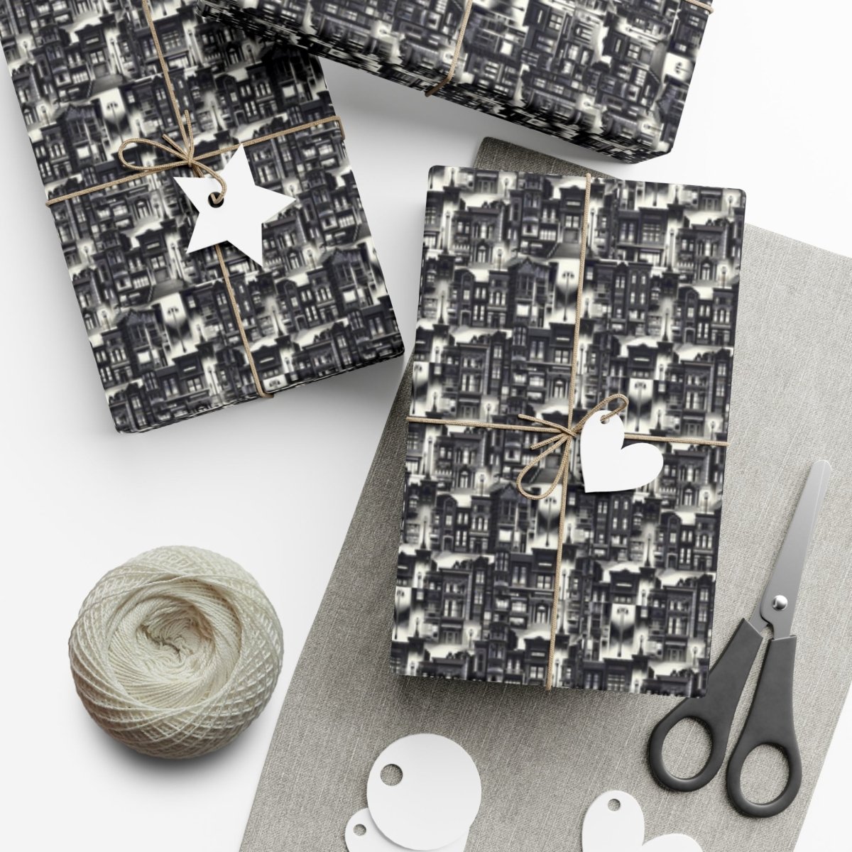 Sin City Style Neighborhood Gift Wrap - Home Decor | ShirtyAgents