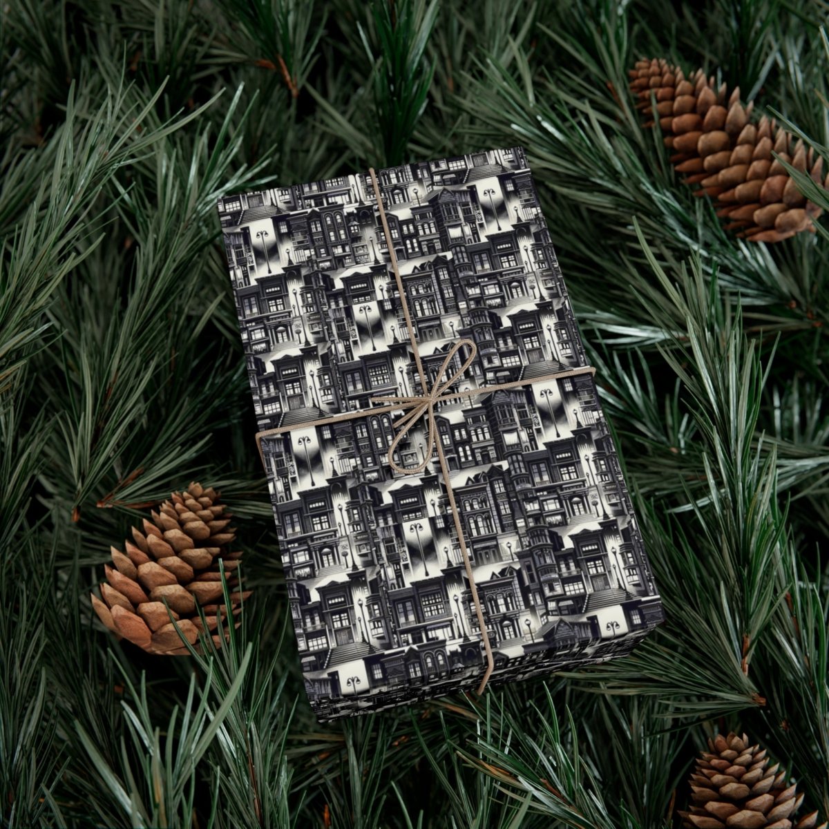 Sin City Style Neighborhood Gift Wrap - Home Decor | ShirtyAgents