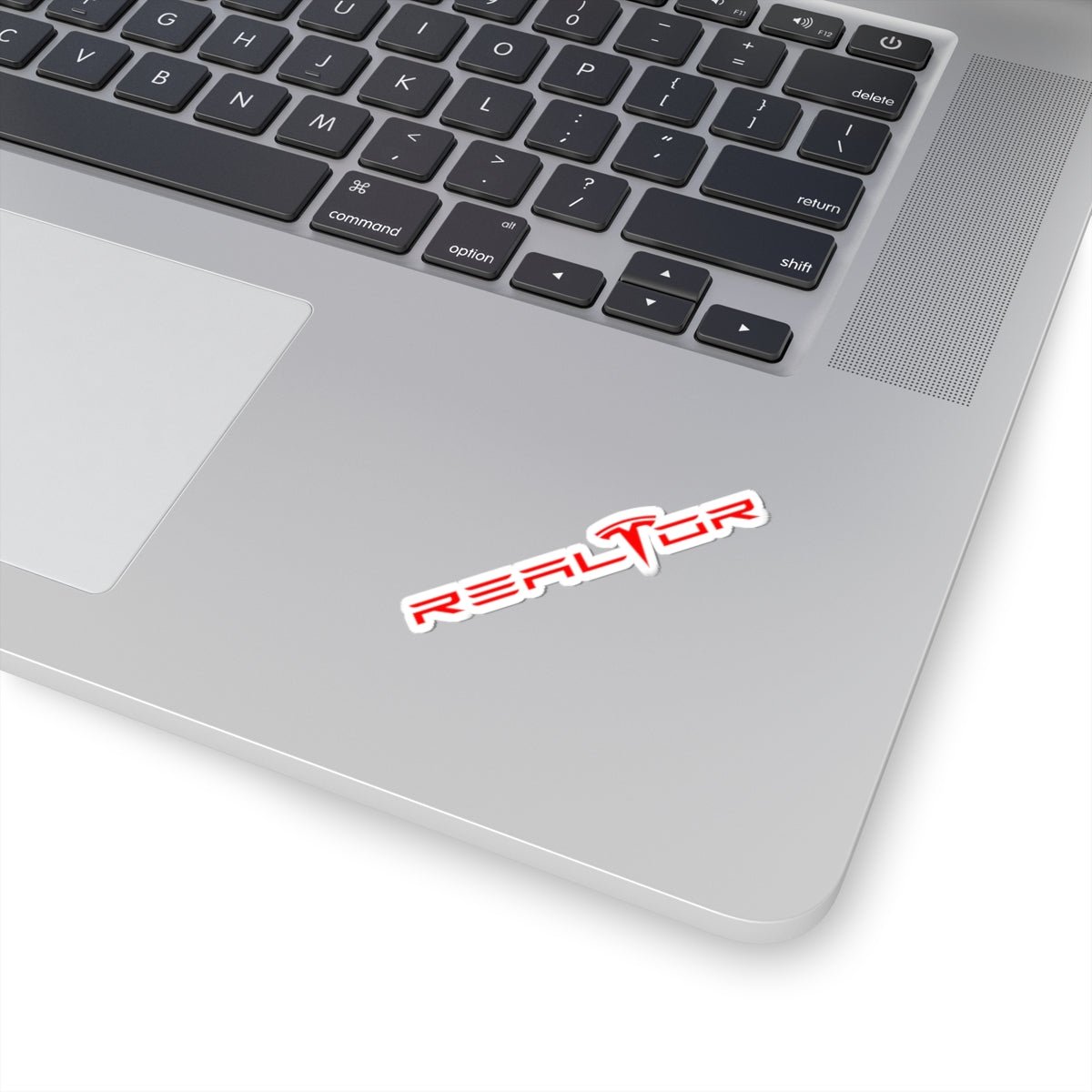 Tesla Realtor Sticker - Paper products | ShirtyAgents