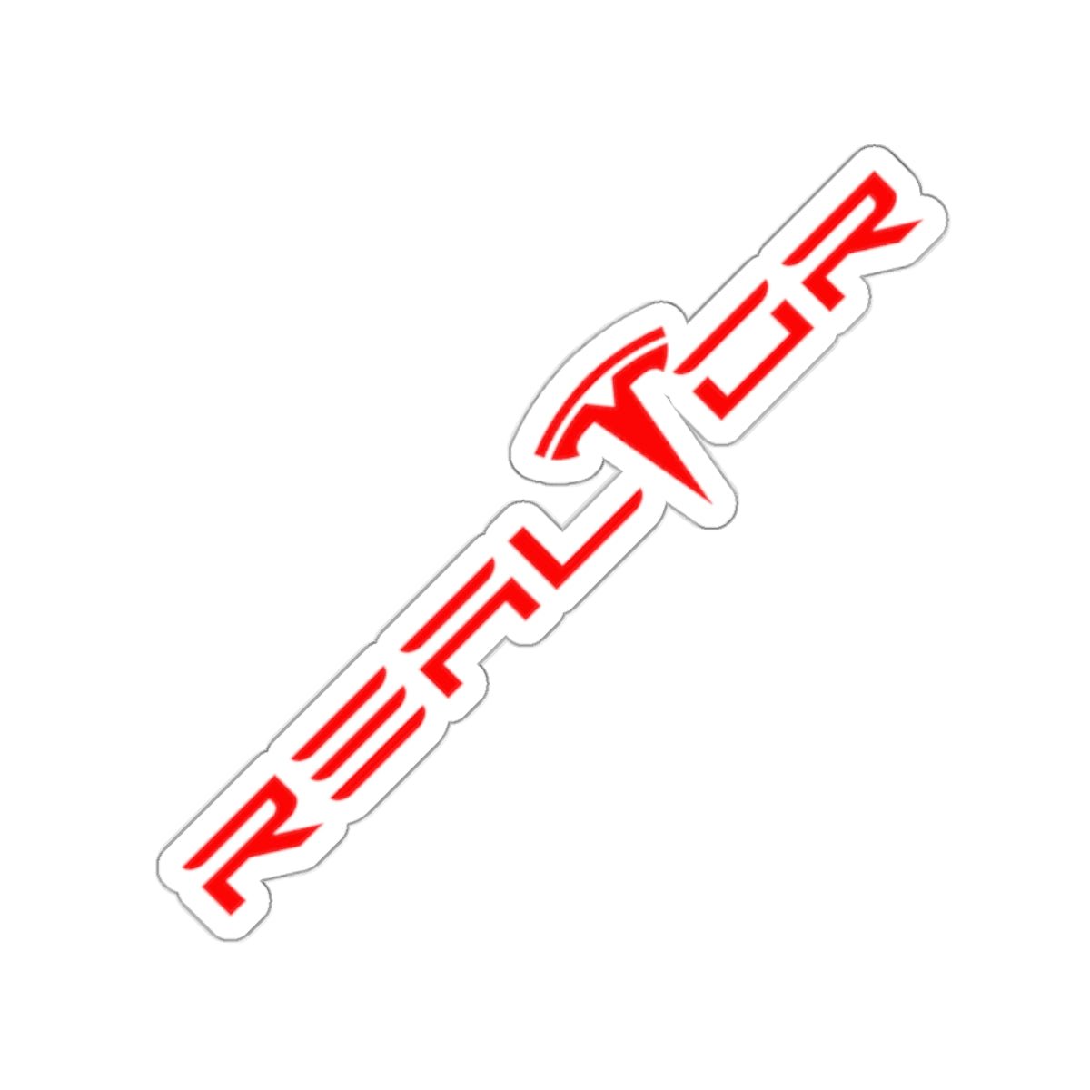 Tesla Realtor Sticker - Paper products | ShirtyAgents
