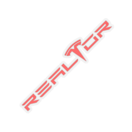 Tesla Realtor Sticker - Paper products | ShirtyAgents