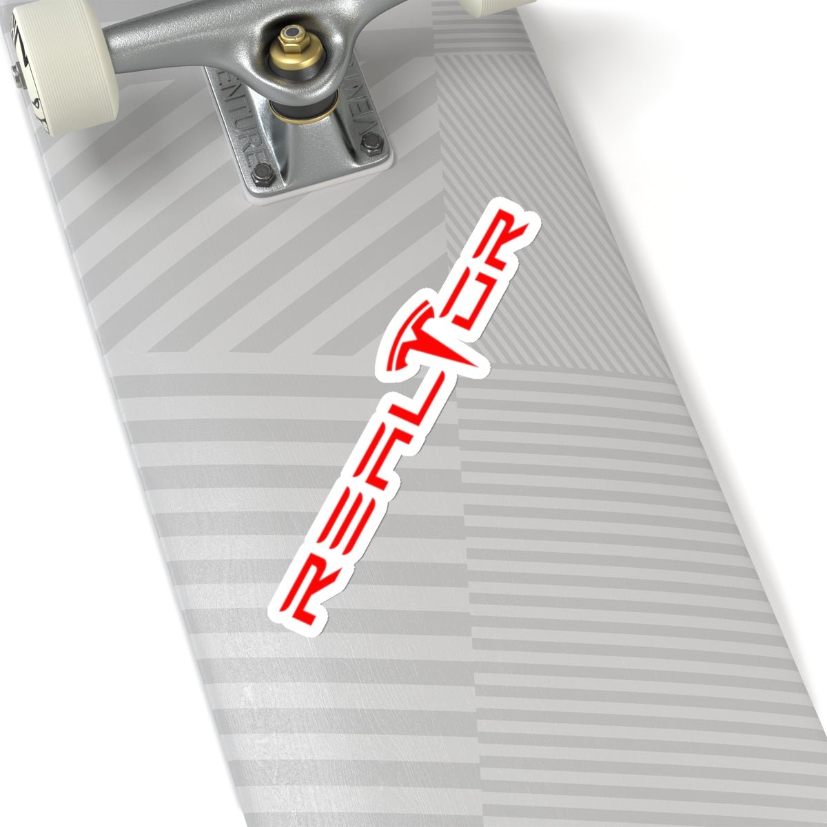 Tesla Realtor Sticker - Paper products | ShirtyAgents