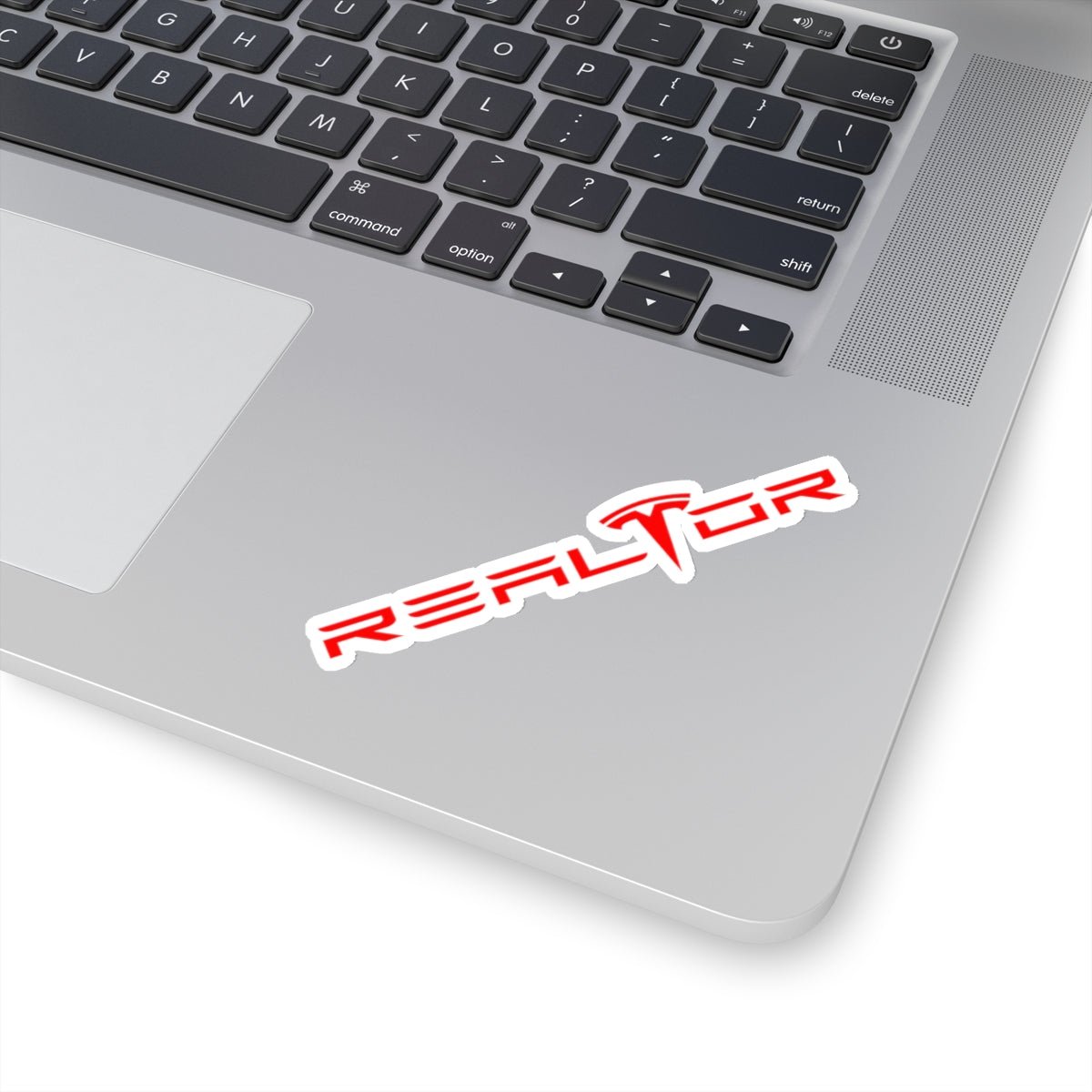 Tesla Realtor Sticker - Paper products | ShirtyAgents