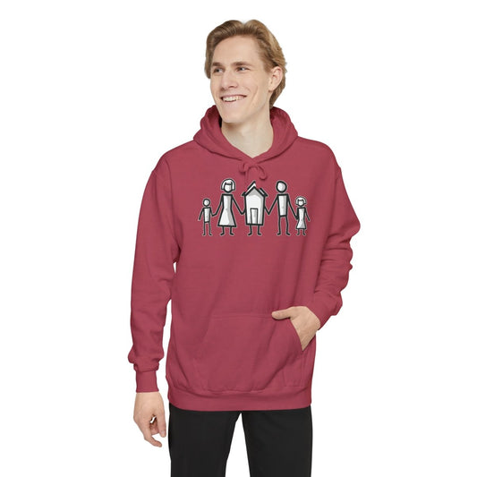 The House Is A Part Of The Family Hoodie - Hoodie | ShirtyAgents
