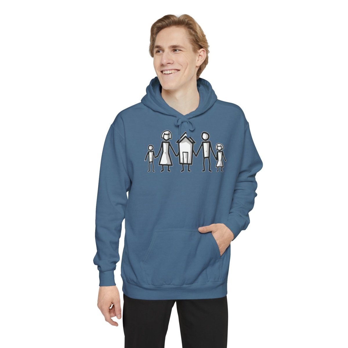 The House Is A Part Of The Family Hoodie - Hoodie | ShirtyAgents