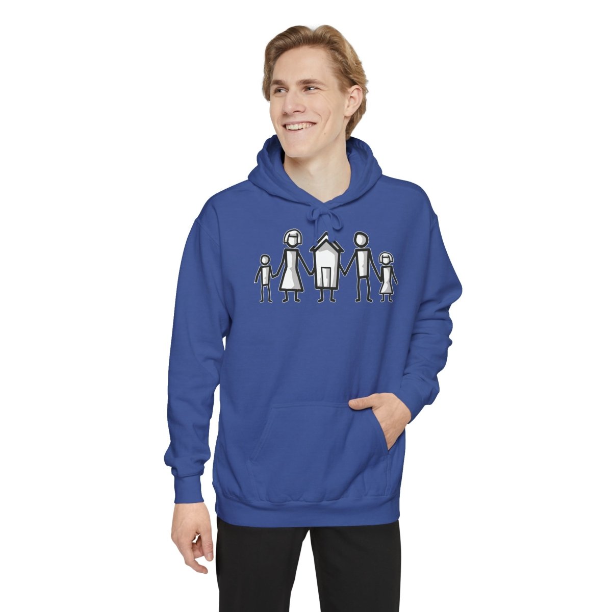 The House Is A Part Of The Family Hoodie - Hoodie | ShirtyAgents