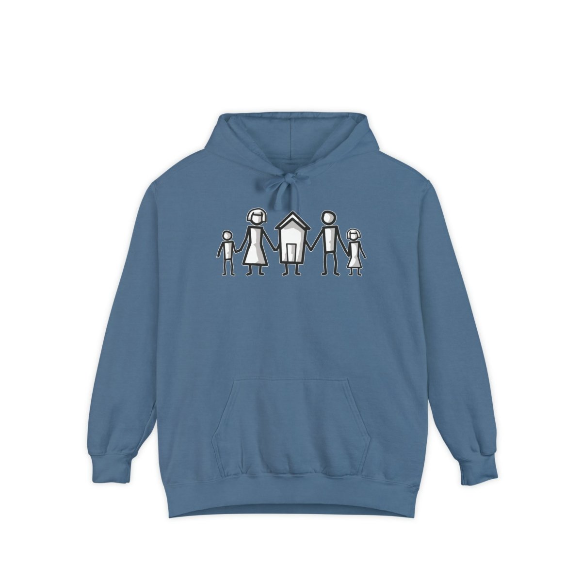 The House Is A Part Of The Family Hoodie - Hoodie | ShirtyAgents
