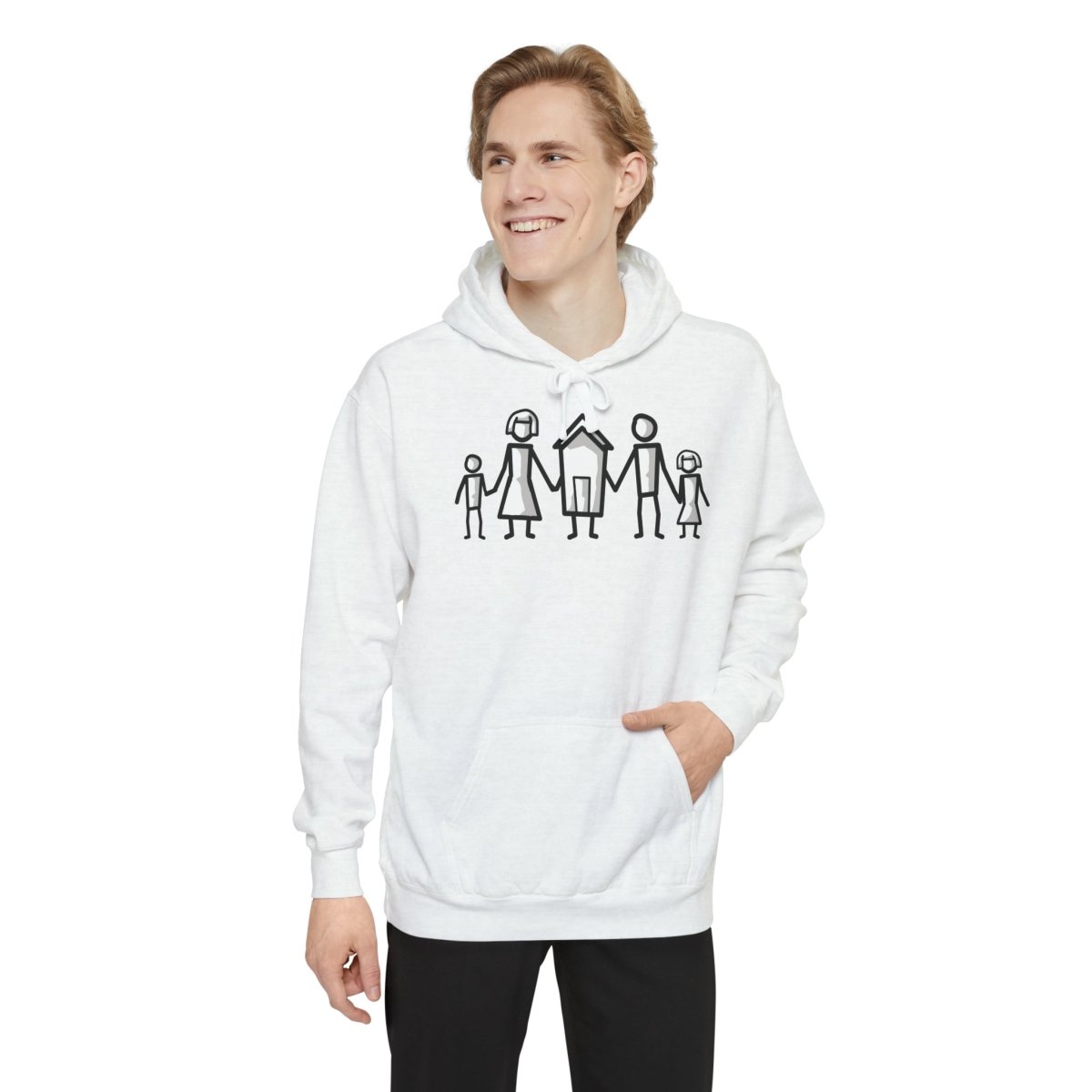 The House Is A Part Of The Family Hoodie - Hoodie | ShirtyAgents