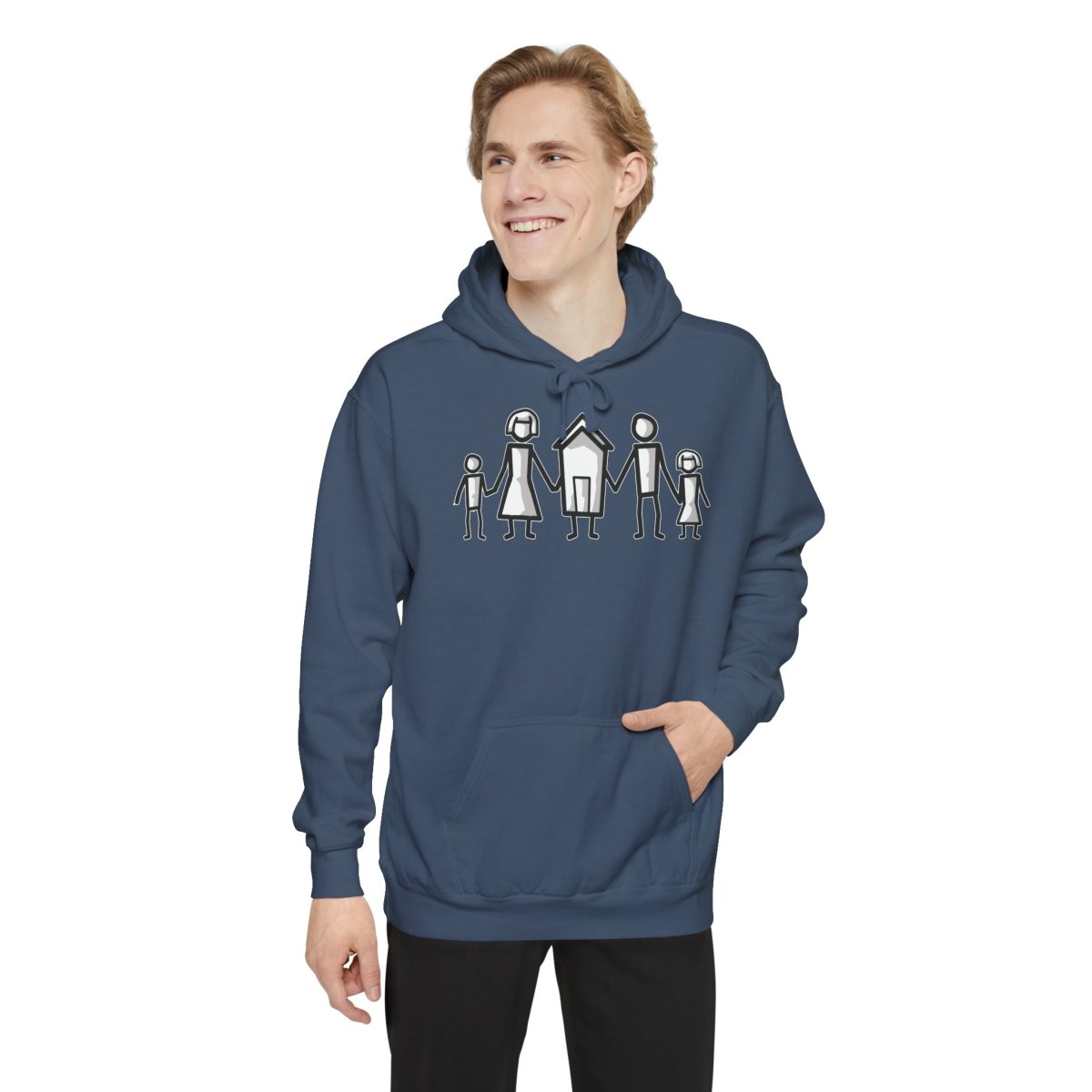 The House Is A Part Of The Family Hoodie - Hoodie | ShirtyAgents