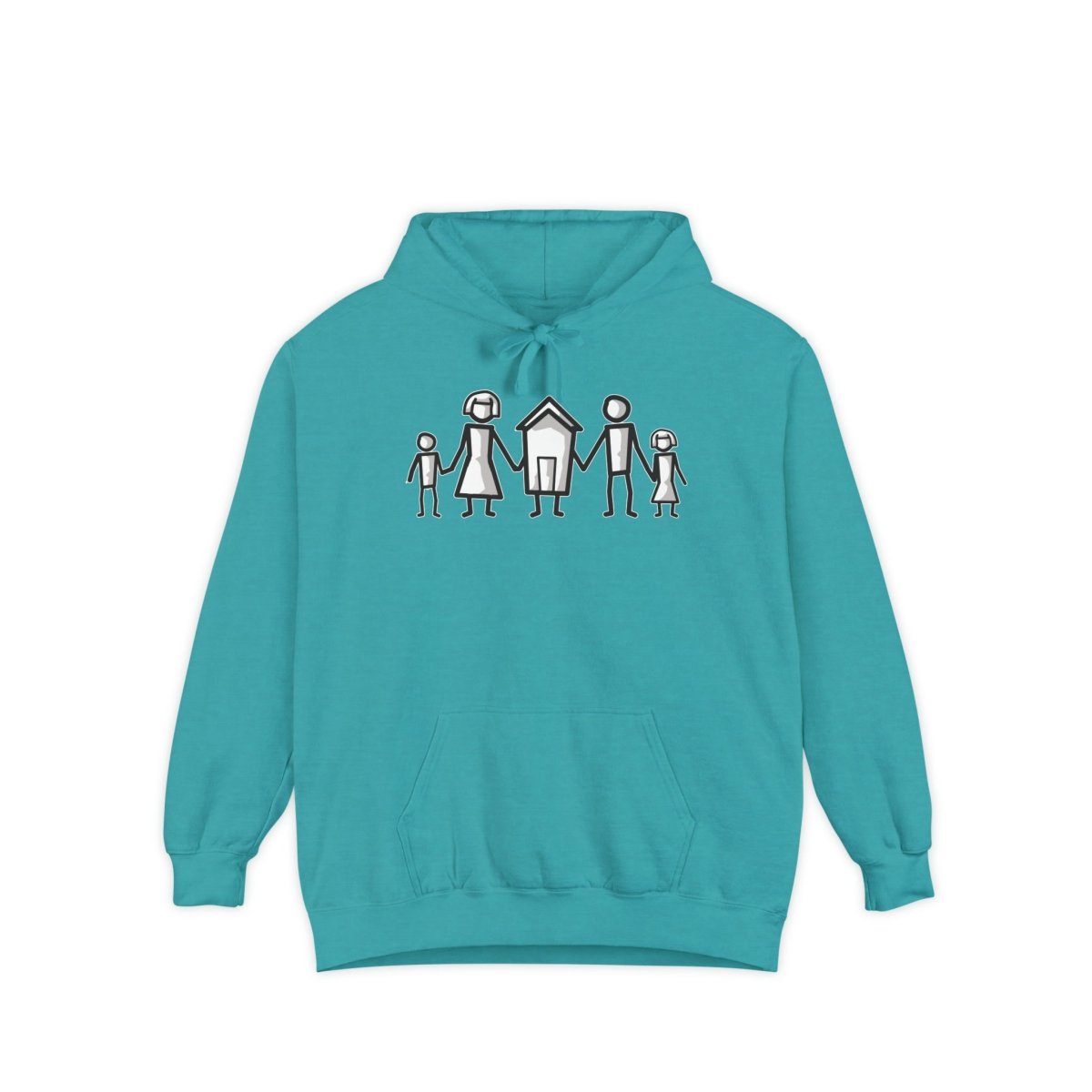 The House Is A Part Of The Family Hoodie - Hoodie | ShirtyAgents