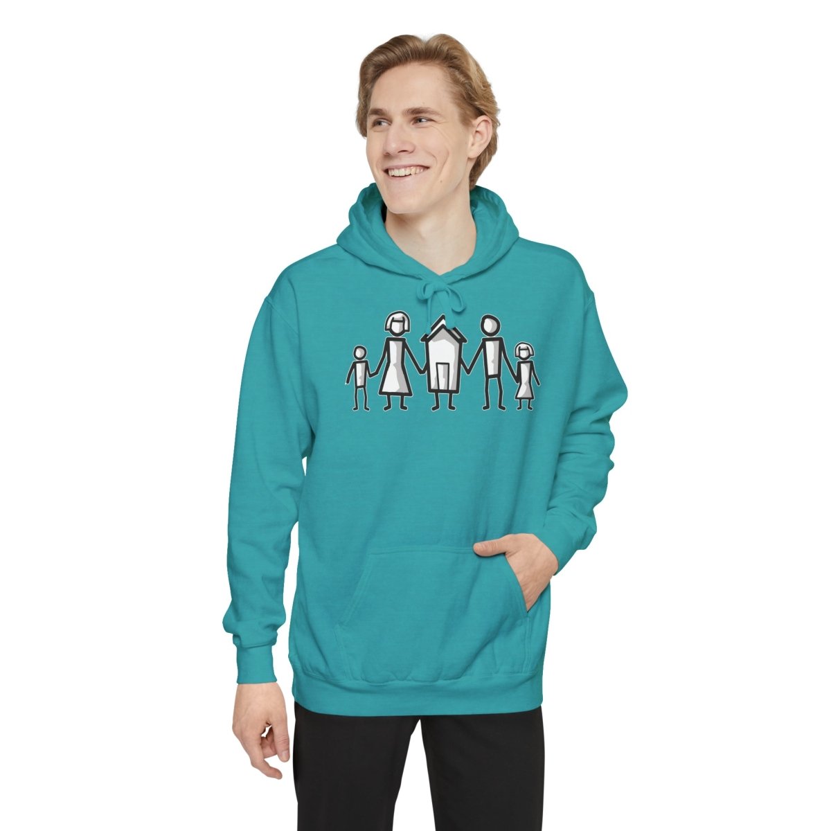 The House Is A Part Of The Family Hoodie - Hoodie | ShirtyAgents
