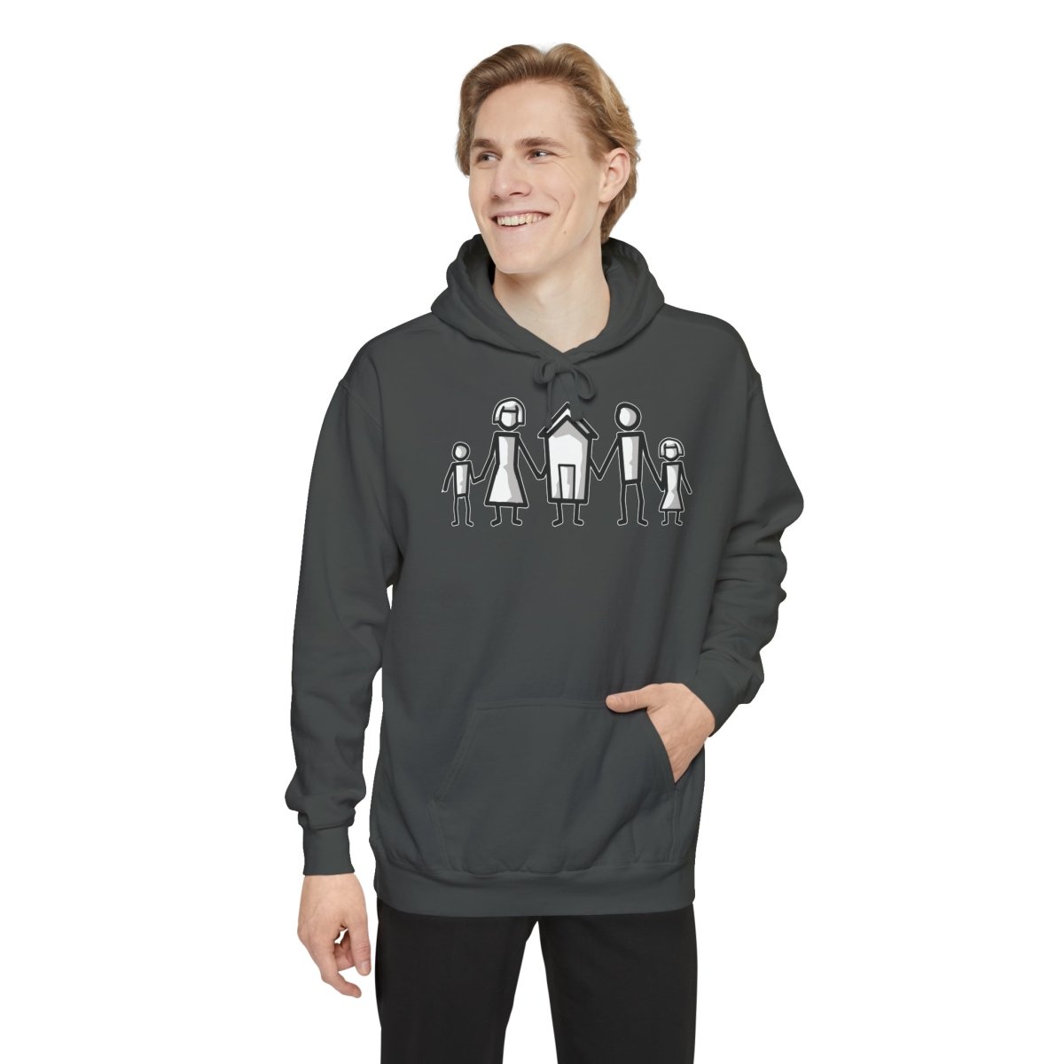 The House Is A Part Of The Family Hoodie - Hoodie | ShirtyAgents