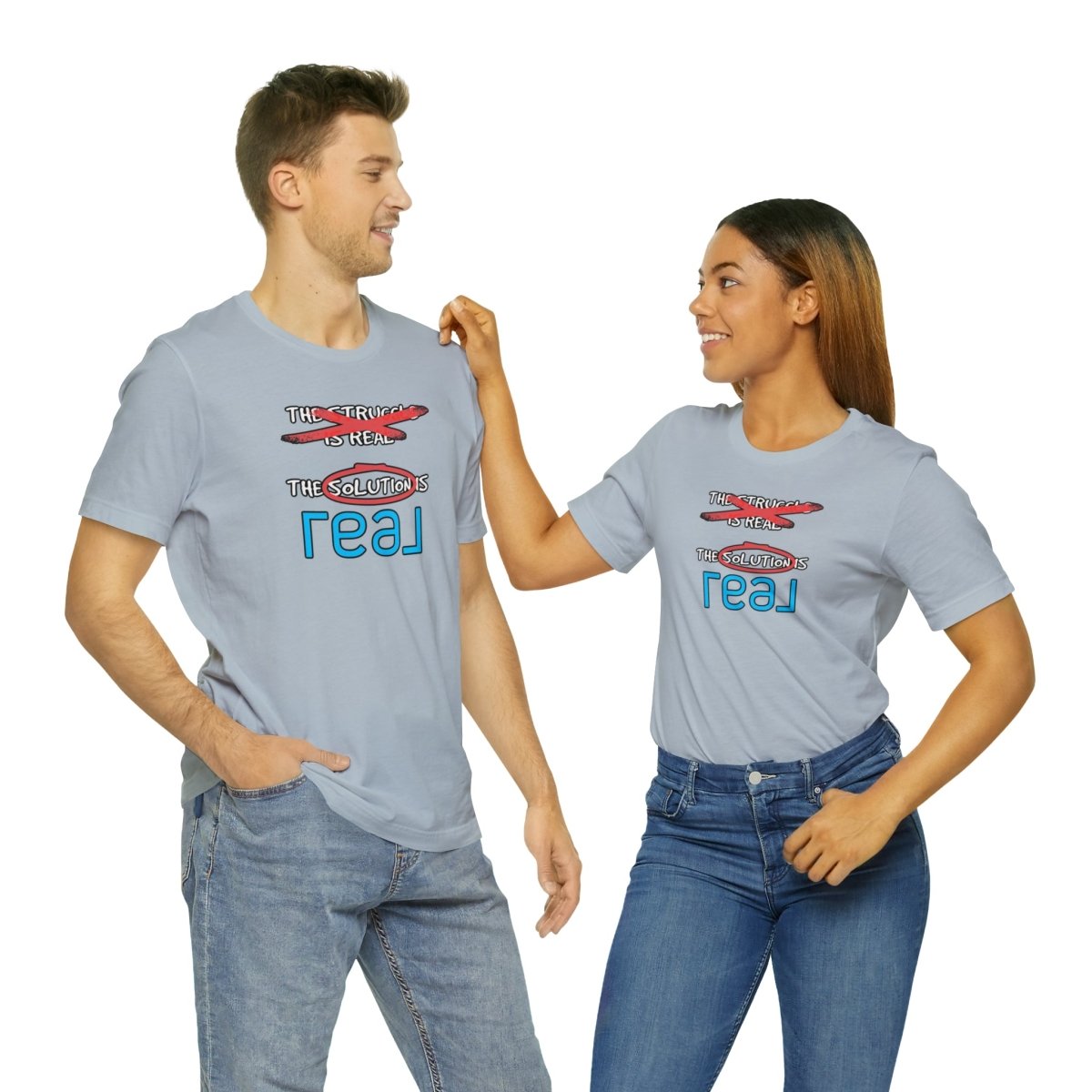 The Solution Is REAL - T-Shirt | ShirtyAgents